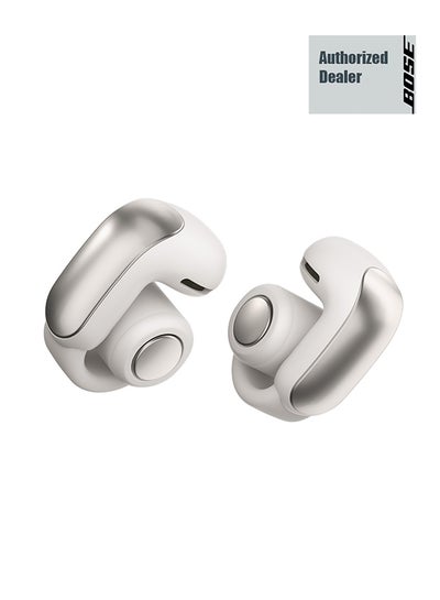 BOSE Ultra Open Earbuds with OpenAudio Technology, Open Ear Wireless Earbuds, Up to 48 Hours of Battery Life White Smoke