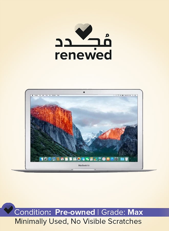 Apple Renewed - Macbook Air A1466 (2014) Laptop With 13.3-Inch Display, Intel Core i5 Processor/6th Gen/4GB RAM/120GB SSD/1.5GB Integrated Graphics English Silver - Image 1
