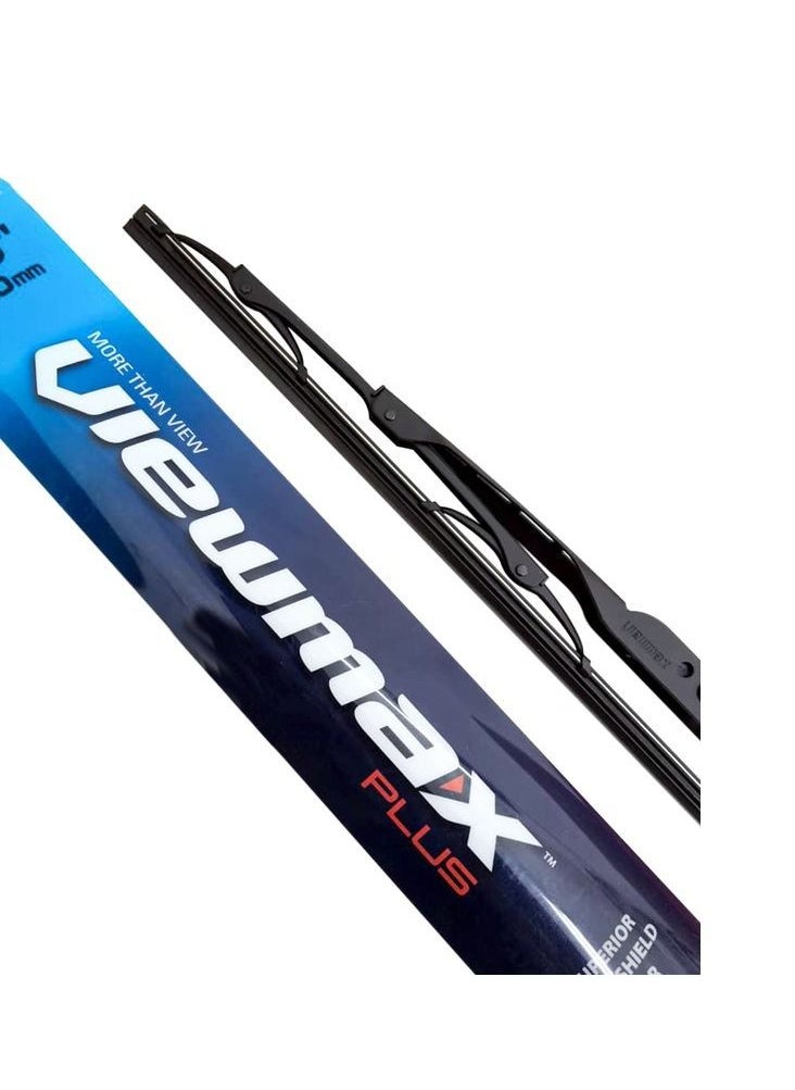 Viewmax - Windshield Car Wiper Blades, Powerful Performance Conventional Wiper Blades - VIEW MAX -2 Pcs- (22" 550mm) - Image 1