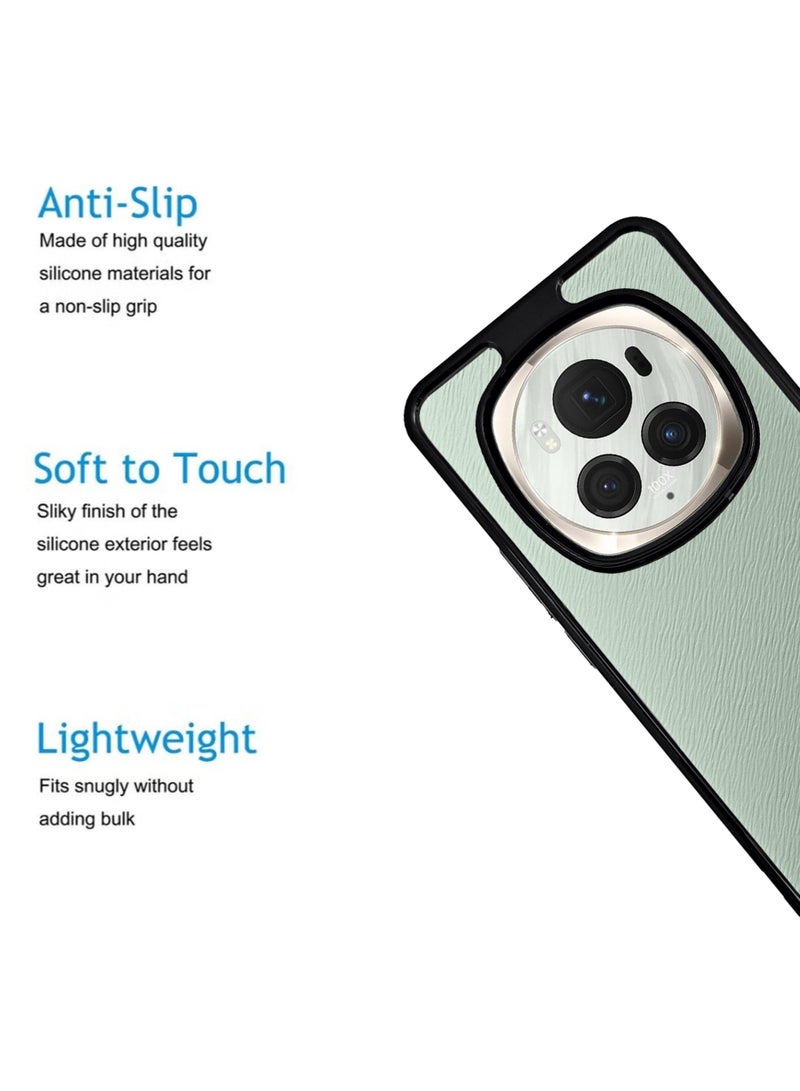 Waldic Honor Magic6 Pro 5G Premium Case | Premium Silicone  Case Cover Designed for Honor Magic6 Pro | Honor Magic6 Pro Case Camera and Drop Protection Thin Protective Back Cover Case for Honor Magic6 Pro - Image 2