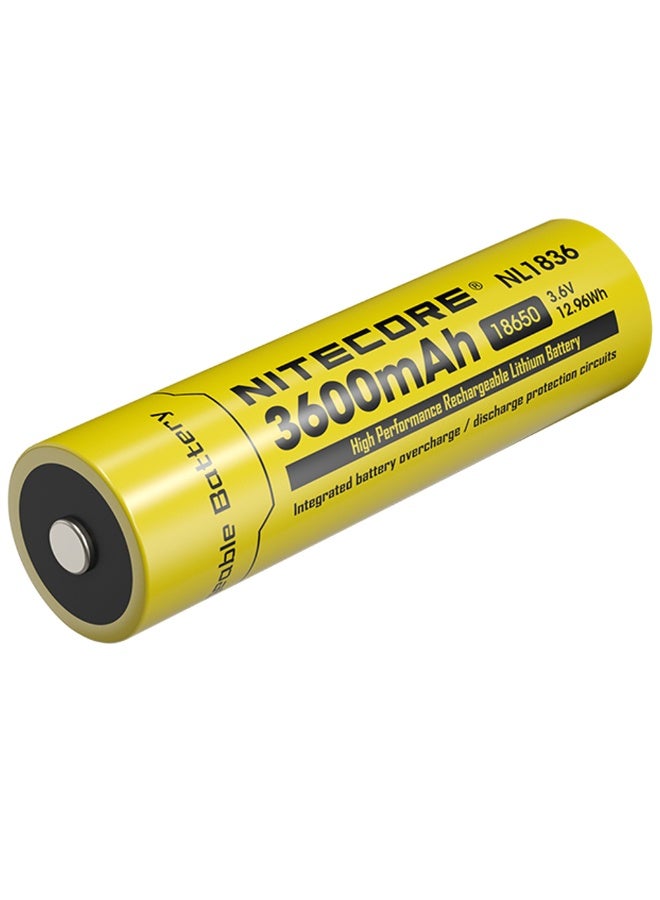NITECORE Nitecore High-performance Li-ion Rechargable Battery - Nl1836 - Image 4