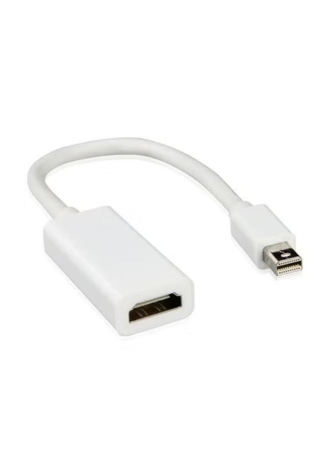 Mini DisplayPort DP to HDMI Adapter Cable for MacBook Pro, MacBook Air – High-Quality Video & Audio Output, Perfect for Connecting to TV, Monitor, Projector – Plug & Play, Durable & Compact Design