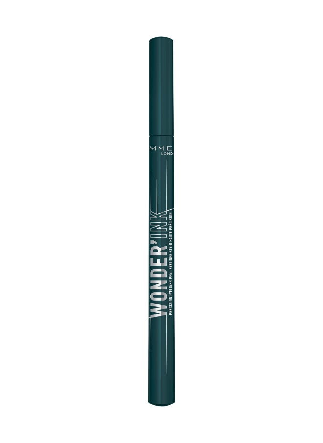 RIMMEL LONDON Wonder'Ink Precision Eyeliner Pen - 004 - Velvet Ivy, 1ml  - Image 2
