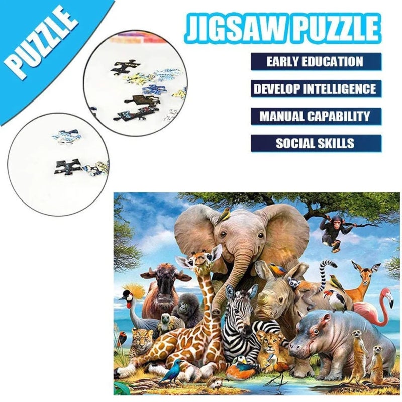 1000 Piece Large Jigsaw Puzzle - Durable 540-Gram Pieces Captivating Landscape Puzzle for Adults, Families And Challenge Seekers - Image 2