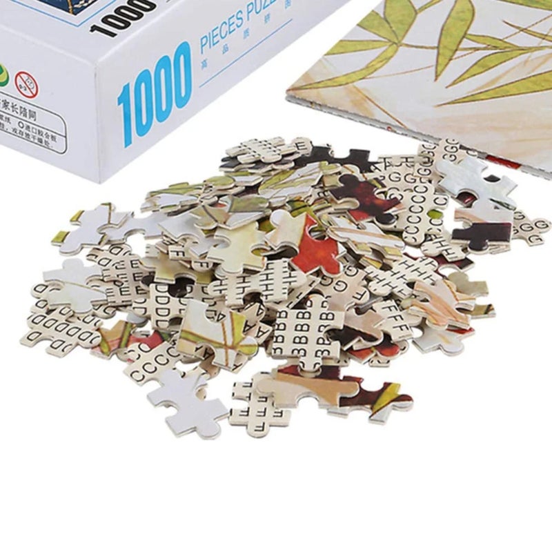 1000 Piece Large Jigsaw Puzzle - Durable 540-Gram Pieces Captivating Landscape Puzzle for Adults, Families And Challenge Seekers - Image 5
