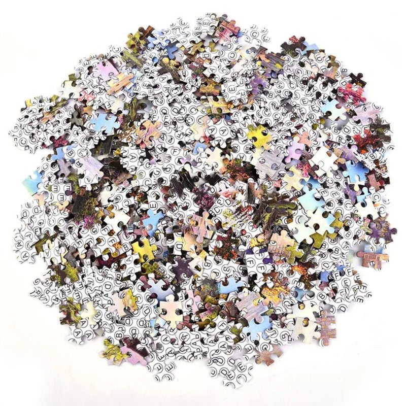 1000 Piece Large Jigsaw Puzzle - Durable 540-Gram Pieces Captivating Landscape Puzzle for Adults, Families And Challenge Seekers - Image 4