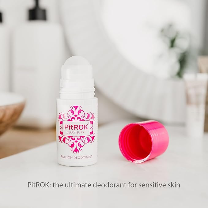 PitROK Crystal RollOn Deodorant for Women 1 x 50ml Vegan Cruelty Free Sensitive Skin Deodorant with Aloe Vera and Grapefruit Seed Extract