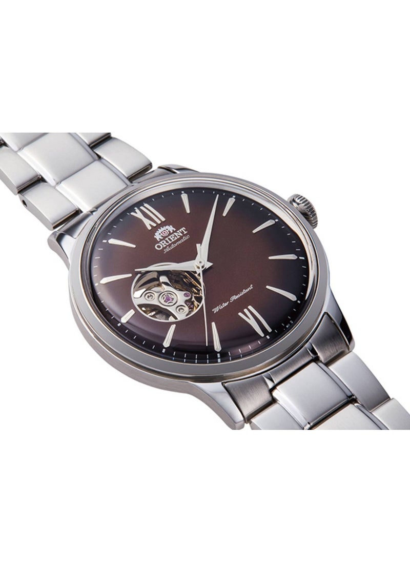 ORIENT - Bambino Automatic Red Dial Stainless Steel Men's Watch RA-AG0027Y - Image 1