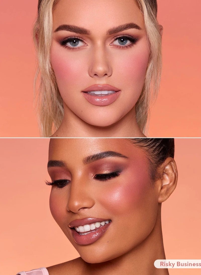 SHEGLAM Color Bloom Liquid Blush Matte 5.2ml Risky Business - Image 2