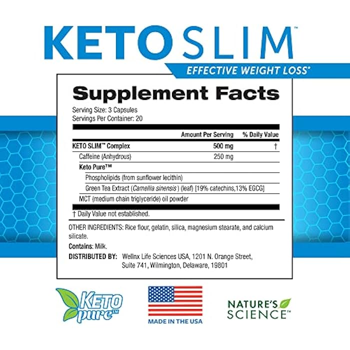 Nature's Science Keto Slim, 60ct - Image 2