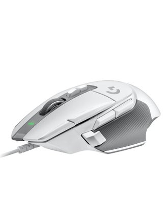 ماوس الألعاب السلكي Logitech G G502 X - مفاتيح أساسية ميكانيكية بصرية هجينة من LIGHTFORCE، مستشعر ألعاب HERO 25K، متوافق مع أجهزة الكمبيوتر الشخصية - macOS/Windows - أبيض - pzsku/Z3E82516022BC72DFBFDFZ/45/_/1739098633/ca79b70d-d262-4521-8d56-33baece0dd7b