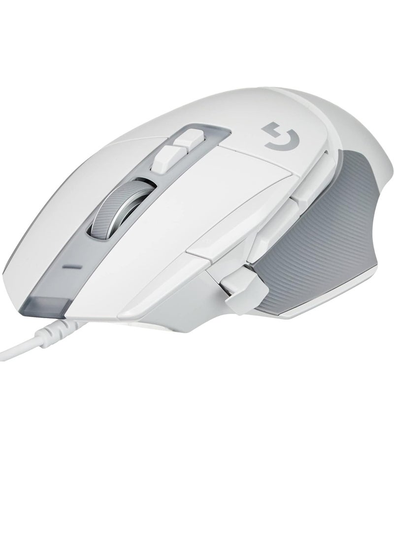 Generic - Logitech G G502 X Wired Gaming Mouse - LIGHTFORCE hybrid optical-mechanical primary switches, HERO 25K gaming sensor, compatible with PC - macOS/Windows - White - Image 1