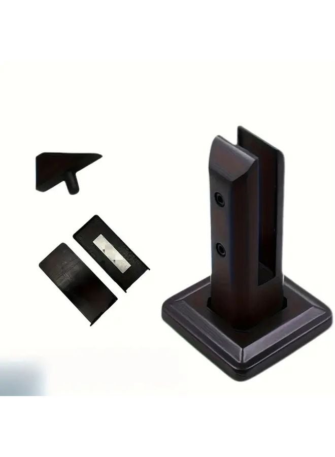 1 Set Heavy Duty Stainless Steel Glass Railing Bracket For Stairs Handrails Balcony - Image 5