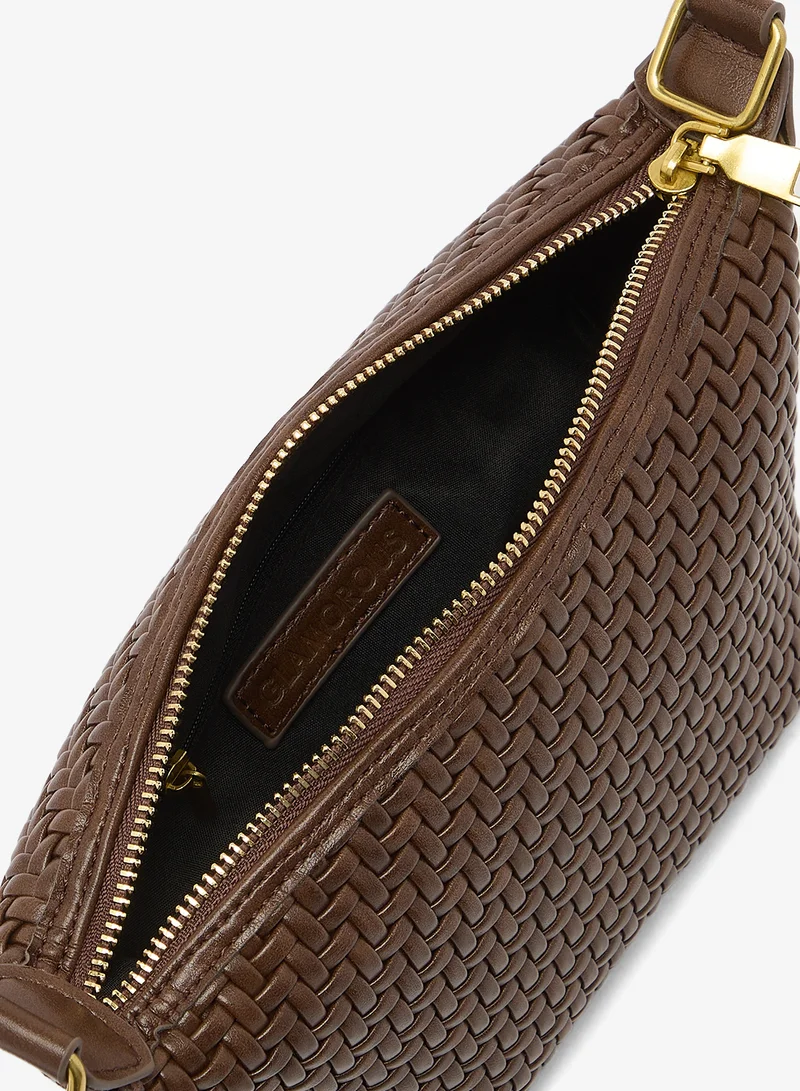 Glamorous BROWN Casual Woven Shoulder Bag for Women | Best Price UAE