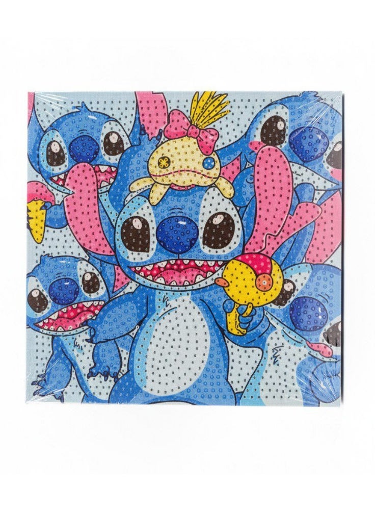 Diamond Build awesome characters using shiny diamond pieces. Puzzle, craft, and shine! (for boys&Girls) 20 X 20 cm (Multi-shaped and colorful) - Image 3