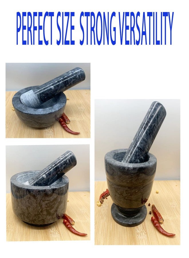 Daszui 6 in Granite Replacement Pestle (Only Pestle [Mortar is not Included]) Black Polishing - Image 4