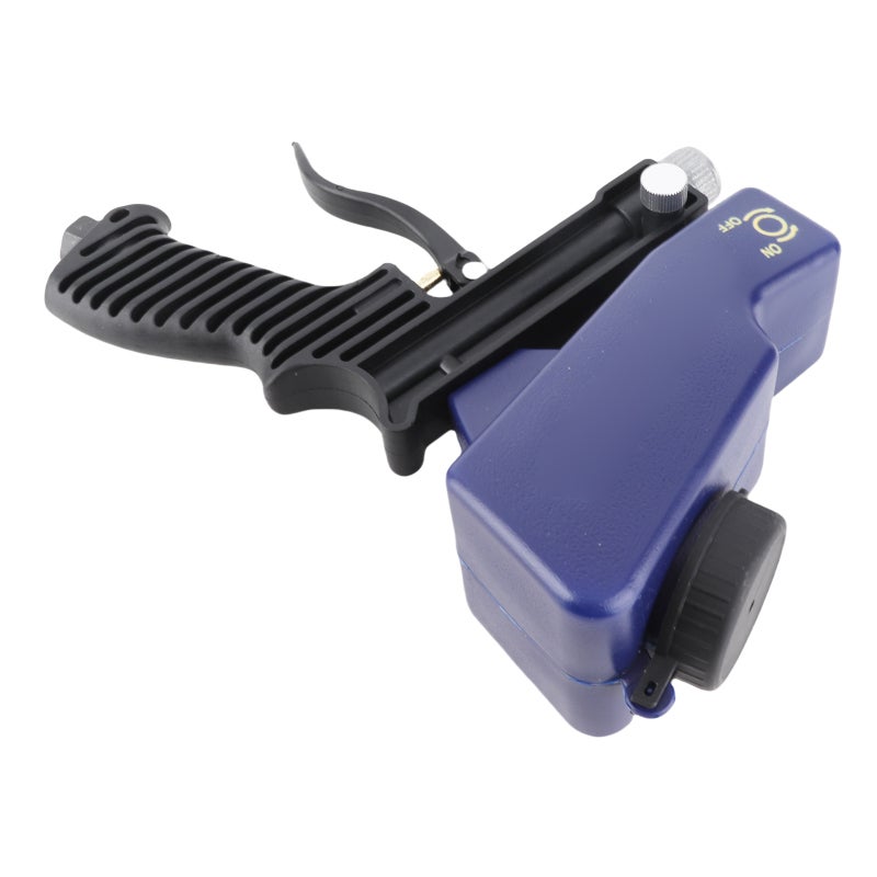 Gravity Sandblasting Gun Portable Car Sandblaster with Adjustable Flow - Replaceable Nozzle Sandblaster with Filter for Light Metal Rust Removal - Image 4