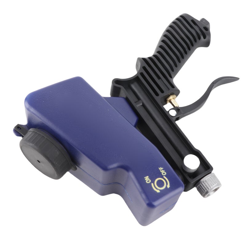 Gravity Sandblasting Gun Portable Car Sandblaster with Adjustable Flow - Replaceable Nozzle Sandblaster with Filter for Light Metal Rust Removal - Image 3