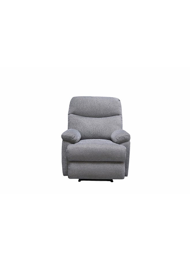 Pro Recliner Chair – Comfortable Fixed Design, Soft Fabric, 1-Year Warranty – Light Brown Color