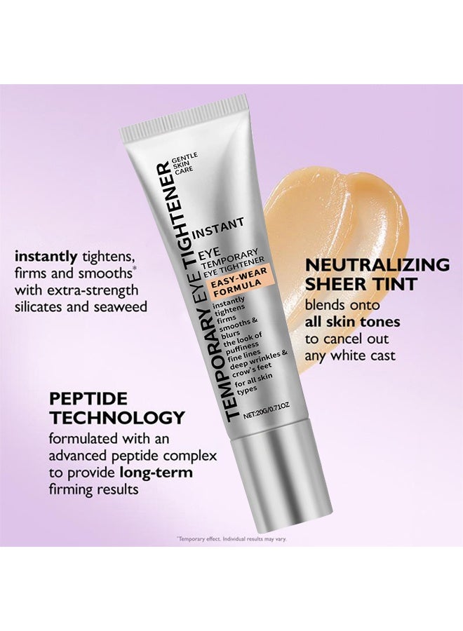 بيتر توماس روث شد مؤقت للعين، شد مؤقت للعين الفوري، شد العين المثالي - برايمر شد فوري مع حمض الهيالورونيك وفيتامين E، تركيبة سهلة التطبيق لرفع نهائي ولمسة نهائية ناعمة، يرطب وينعش العيون المتعبة، مع فرشاة - Image 5