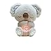QFCST Relief Koala Breathing Stuffed Toy Anxiety Relief Plush Breathing Animal Sleeping Koala Plush Breathing with Musical Lights Rhythmic Breathing Motion - Image 3