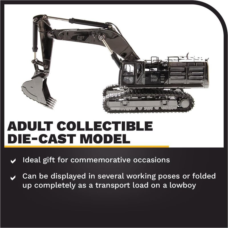 Diecast Masters Caterpillar 390F L Hydraulic Excavator 1:50 Scale Model - Image 3