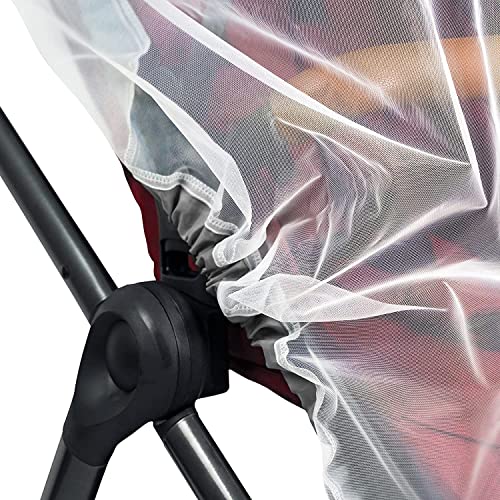 Kolar Polyester Infants Washable Stroller, Carrier, Pram, Car Seat & Cradle Anti Mosquito Net (White) - Image 3