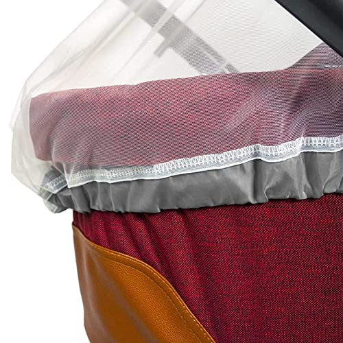 Kolar Polyester Infants Washable Stroller, Carrier, Pram, Car Seat & Cradle Anti Mosquito Net (White) - Image 4