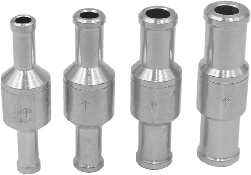 4 Pcs Aluminum Fuel Check Valves(12 mm) - Image 1