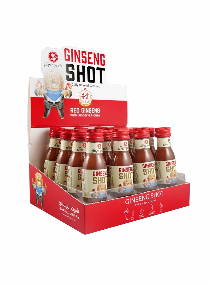 The Ginger People Fresh Ginseng Shot Pack 16 x 30ml - Image 2