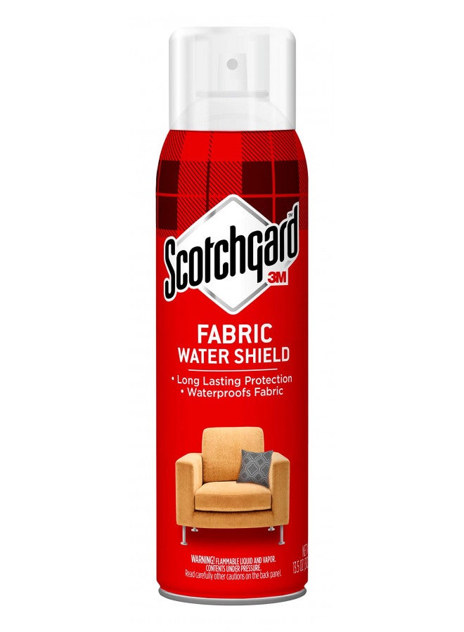 Scotchgard درع الماء من سكوتشغارد، 13.5 أونصة، يصد الماء، مثالي للأرائك، الوسائد، الأثاث، الأحذية والمزيد، حماية تدوم طويلاً - Image 1