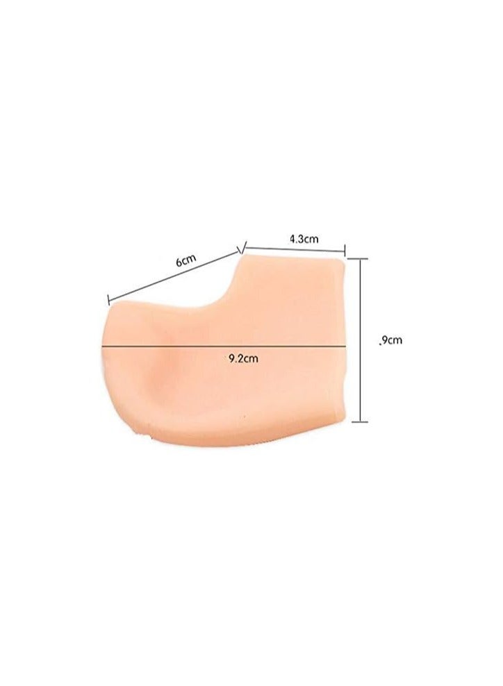 Spaceshoop Breathable silicone heel protector for plantar fasciitis reduces pressure on the heel and relieves heel pain and cracks in the heel - Image 5