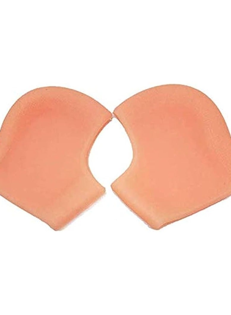 Spaceshoop Breathable silicone heel protector for plantar fasciitis reduces pressure on the heel and relieves heel pain and cracks in the heel - Image 1
