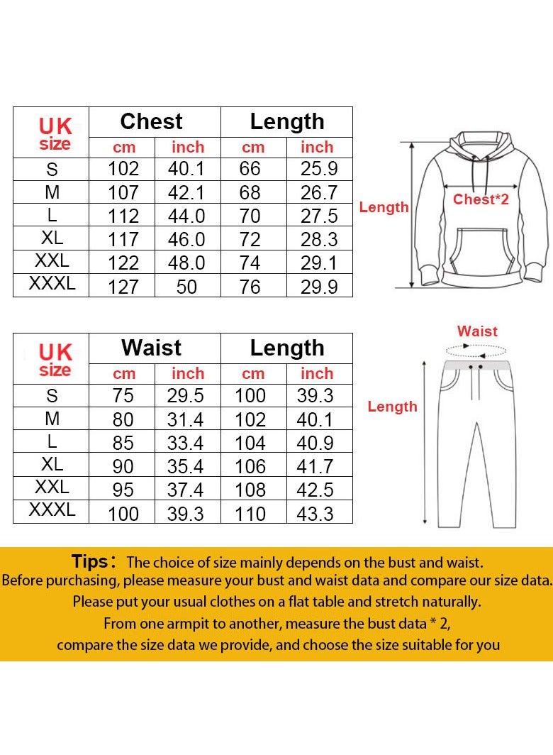 KUYING New Trump Printed Long Sleeved Sports Suit - Image 2