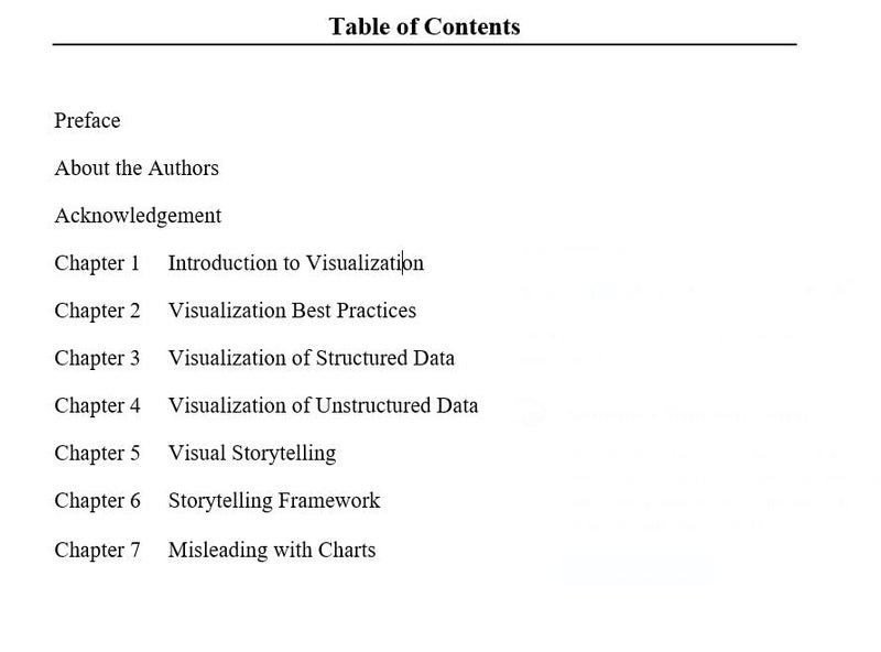 Data Visualization: Storytelling Using Data