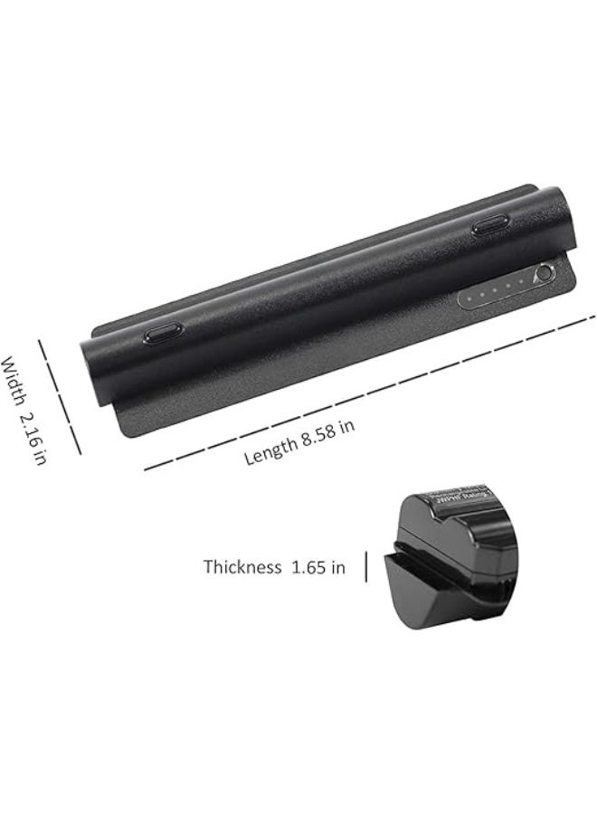 Terabyte Compatible battery for//D.ell XPS 17 15 14 L702X L701X L502X L501X L401X 312-1123 312-1127 R4CN5 8PGNG J70W7 JWPHF P09E P09E001 P09E002 P11F - Image 2