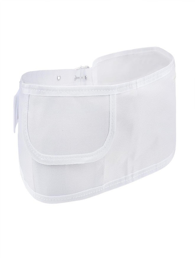 BXT Adjustable Ihram Hajj Umrah Haji Waist Belt with Front Pockets and Zippered Compartments - Fits Up to 50" Waist - Ihram Belt for Hajj and Umrah - Image 4