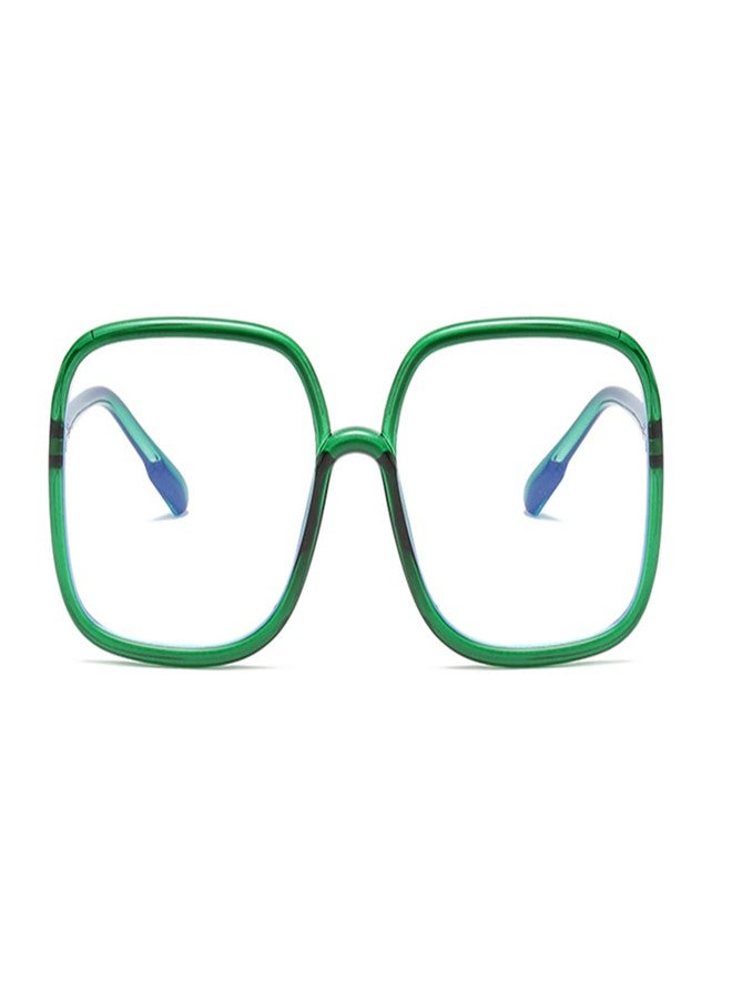 bullabulling Retro Square Reading Glasses For Women Blue Light Blocking Oversized Eyeglass Frames Large lens (green, 1.50, x) - Image 2