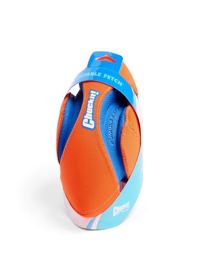 Chuckit! Fumble Fetch Dog Toy, Random Bounce Football-Shaped Fetch Toy for Interactive Play, Durable Rubber, Puncture Resistant Ball for Dogs, Small - Image 3