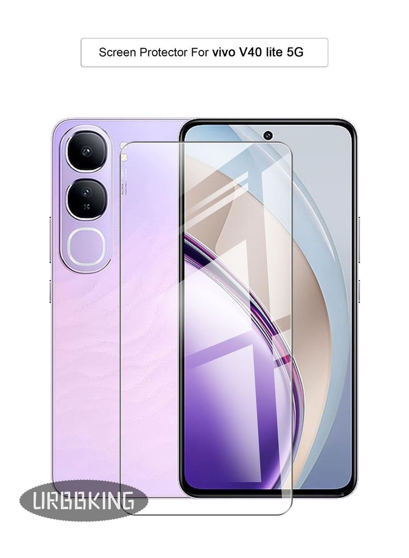 يوارب كينج واقي شاشة من الزجاج المقوى متوافق مع vivo V40 lite 5G - Image 1