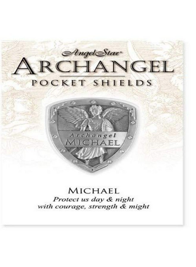 AngelStar 15513 Archangel Pocket Shield Token, 1-1/4 By 1-Inch, Michael - Image 3