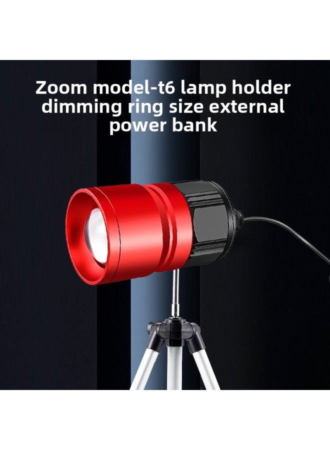 12v Night Fishing Lamp 5v Blue Light Strong Light Usb Fishing Lamp Cap White Blue Double Light Source Super Bright Outdoor Fishing Lamp-Color:5V USB [Blu-ray  - Image 4