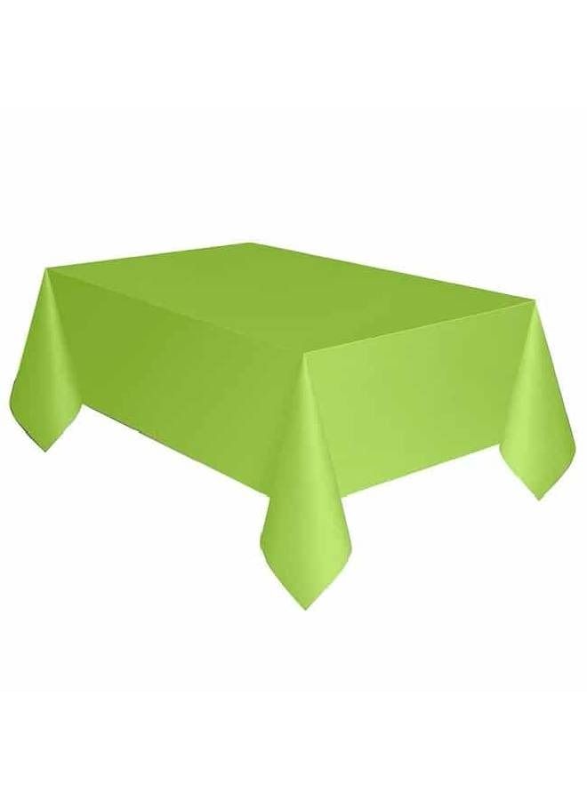 ThePartyPopper Neon Green Plastic Tablecover