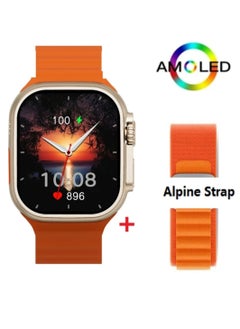 Smart Watch X9 Ultra Super Amoled Display Screen And Aluminum Case Wireless Charging 49mm