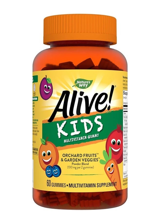 Alive Gummies 60S Multi-Vit For Chld