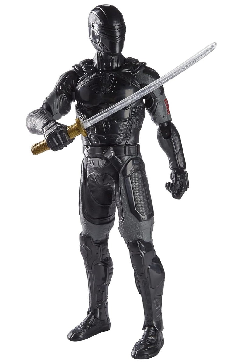 GI JOE Snake Eyes: G.I. Origins Ninja Strike Snake Eyes Collectible 12-Inch Scale Figure With Action Feature, Toys For Kids Ages 4 And U - Image 3