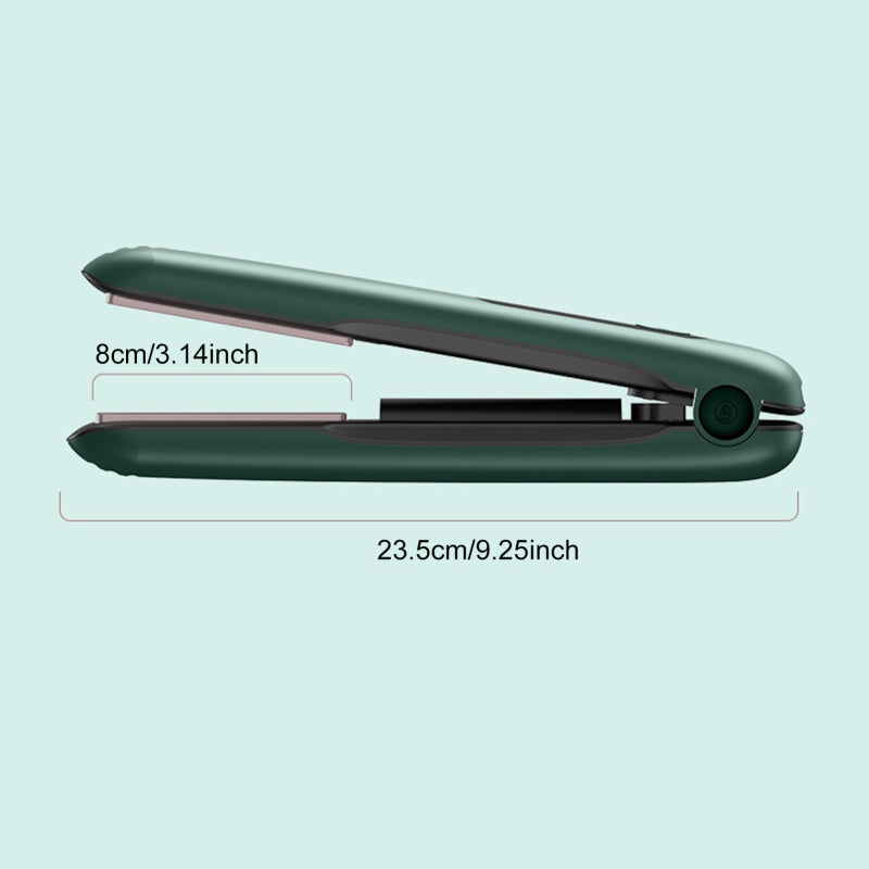 2-In-1 Hair Styling Tool: Cordless Portable Design - Adjustable 4 Temperature Settings Safety Lock & Travel Pouch, Fast Charging Type-C for Home Daily Use Travel All Hair Types - Image 4