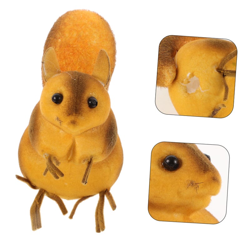 Cute Squirrel Car Roof Antenna Topper Figurine Ornament For Auto Decor - Image 5