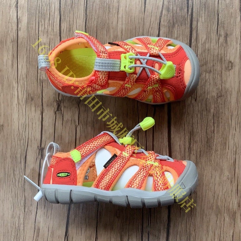 High Version Cohen Keen Children'S Shoes Lightweight Outdoor Sports Beach Sandals Boys And Girls Breathable Wading Shoes - Image 4