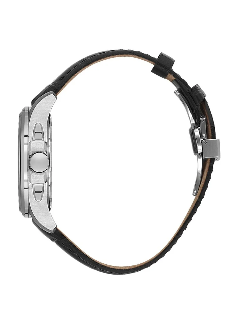 SANTA BARBARA POLO & RACQUET CLUB Santa Barbara Polo & Racquet Club - Legend Men's Watch | Leather Band with Steel Case | Analog | Round Dial | Mineral Glass | Japanese Quartz | Water Resistance 50 Meters